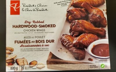 Palatable President’s Choice Dry-Rubbed and Hardwood-Smoked!